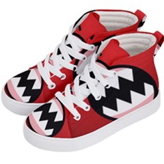 Funny Angry Kids  Hi-top Skate Sneakers by Ket1n9