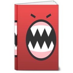 Funny Angry 8  X 10  Hardcover Notebook by Ket1n9