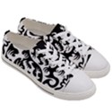 Ying Yang Tattoo Men s Low Top Canvas Sneakers View3