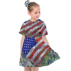 Usa United States Of America Images Independence Day Kids  Sailor Dress by Ket1n9