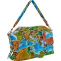 World Map Canvas Crossbody Bag View1