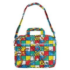 Snakes And Ladders Macbook Pro 16  Shoulder Laptop Bag by Ket1n9