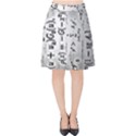 Science Formulas Velvet High Waist Skirt View1