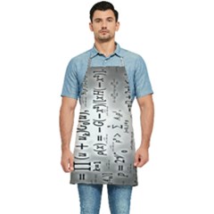 Science Formulas Kitchen Apron by Ket1n9