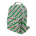 Christmas Paper Stars Pattern Texture Background Colorful Colors Seamless Flap Pocket Backpack (Large) View1