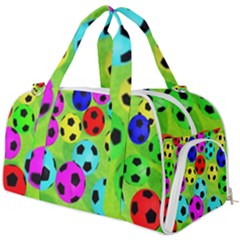 Balls Colors Burner Gym Duffel Bag by Ket1n9