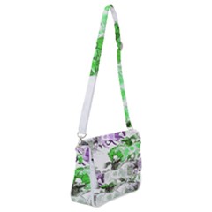 Horse-horses-animal-world-green Shoulder Bag With Back Zipper by Ket1n9