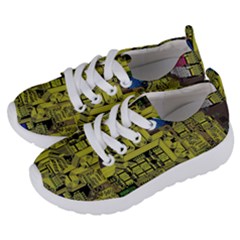 Technology Circuit Board Kids  Lightweight Sports Shoes by Ket1n9