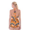 Seamless-pattern-with-taco Boyleg Halter Swimsuit  View2