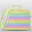 Cute Pastel Rainbow Stripes MacBook Pro 13  Shoulder Laptop Bag  View3