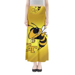 Georgia Institute Of Technology Ga Tech Full Length Maxi Skirt by Ket1n9