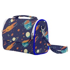 Space Galaxy Planet Universe Stars Night Fantasy Satchel Shoulder Bag by Grandong