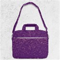 Purple Glittery Backdrop Scrapbooking Sparkle MacBook Pro 13  Shoulder Laptop Bag  View1