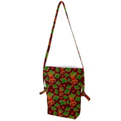 Christmas Wrapping Paper Folding Shoulder Bag by Pakjumat