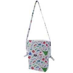 New Year Christmas Winter Folding Shoulder Bag by Pakjumat