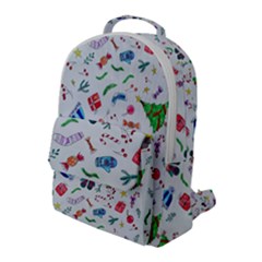 New Year Christmas Winter Flap Pocket Backpack (large) by Pakjumat