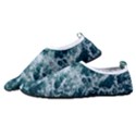 Blue Ocean Waves Men s Sock-Style Water Shoes View2