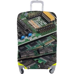 Computer Ram Tech - Luggage Cover (large) by Amaryn4rt