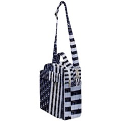 Architecture-building-pattern Crossbody Day Bag by Amaryn4rt