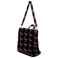 Background-pattern-chicken-fowl Crossbody Backpack by Amaryn4rt