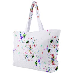 Star-structure-many-repetition- Simple Shoulder Bag by Amaryn4rt