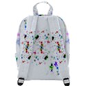 Star-structure-many-repetition- Zip Up Backpack View3