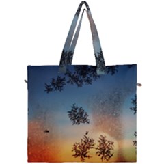 Hardest-frost-winter-cold-frozen Canvas Travel Bag