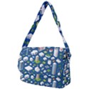 Isometric-seamless-pattern-megapolis Courier Bag View2