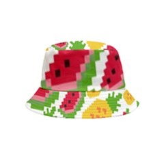 Watermelon-pattern-se-fruit-summer Bucket Hat (kids) by Amaryn4rt