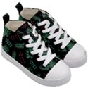 Seamless Bakery Vector Pattern Kids  Mid-Top Canvas Sneakers View3