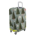 Christmas Trees Pattern Wallpaper Luggage Cover (Small) View2