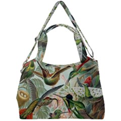 Humming Birds Trochilidae Double Compartment Shoulder Bag by Pakjumat