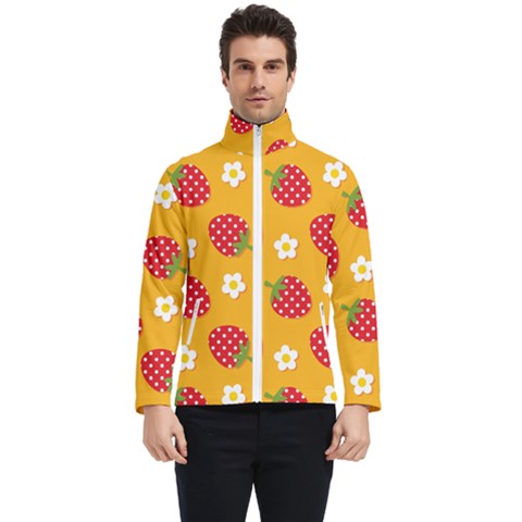 Strawberry Men s Bomber Jacket by Dutashop