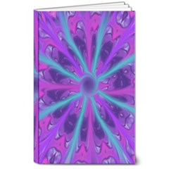 Wallpaper Tie Dye Pattern 8  X 10  Softcover Notebook