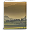 Mountains Village Trees Hills 8  x 10  Softcover Notebook View2