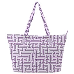 Maze Lost Confusing Puzzle Full Print Shoulder Bag