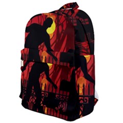 Horror Zombie Ghosts Creepy Classic Backpack by Amaryn4rt