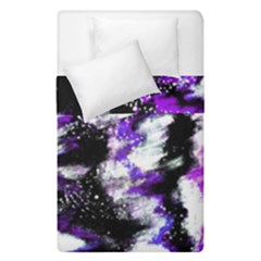 Abstract Canvas Acrylic Digital Design Duvet Cover Double Side (single Size) by Amaryn4rt