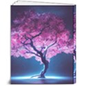 Beautiful tree flowers 8  x 10  Softcover Notebook View2