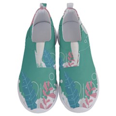 Plant Leaves Border Frame No Lace Lightweight Shoes by Grandong