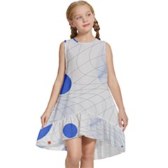 Computer Network Technology Digital Kids  Frill Swing Dress by Grandong