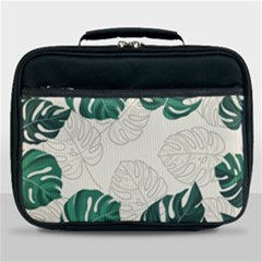 Leaves Monstera Background Lunch Bag by Grandong