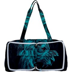 Angry Male Lion Predator Carnivore Multi Function Bag by Ndabl3x