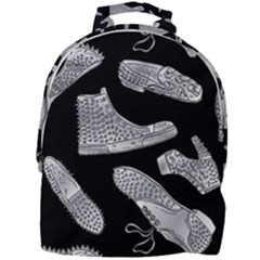 Pattern Shiny Shoes Mini Full Print Backpack by Ndabl3x