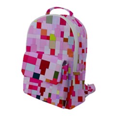 The Framework Paintings Square Flap Pocket Backpack (large) by Sarkoni