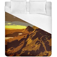 Scotland Monti Mountains Mountain Duvet Cover (california King Size) by Sarkoni