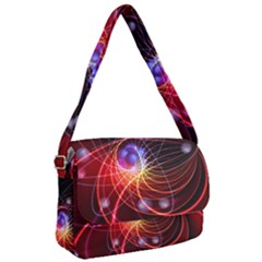 Physics Quantum Physics Particles Courier Bag by Sarkoni