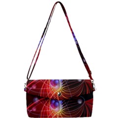 Physics Quantum Physics Particles Removable Strap Clutch Bag by Sarkoni