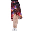 Physics Quantum Physics Particles Frill Hi Low Chiffon Skirt View1