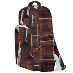 Abstract Architecture Building Business Double Compartment Backpack by Amaryn4rt